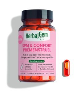 Gemmocaps SPM & confort menstruel BIO - 30 capsules BIO, 30 capsules